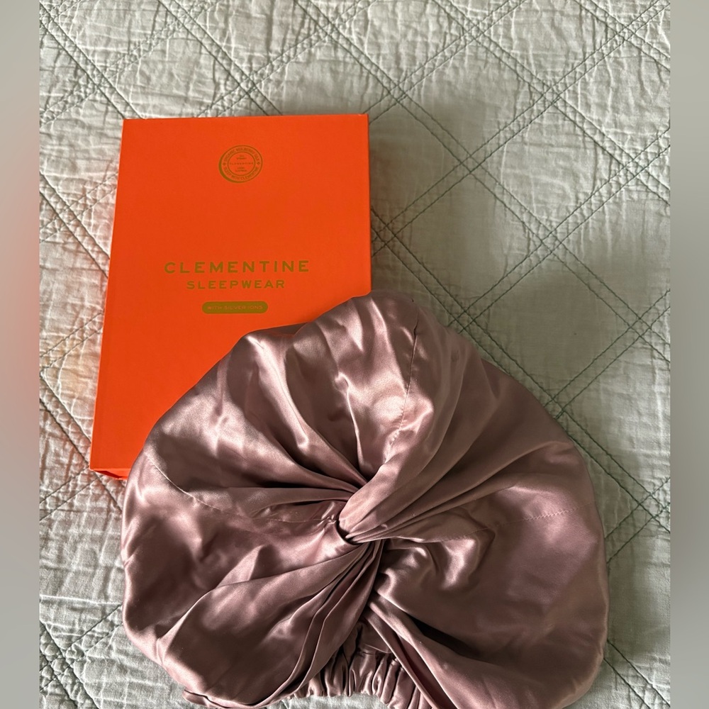 100% Organic Mulberry Silk Hair Bonnet